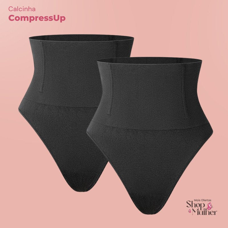 [PAGUE 1 LEVE 2] Calcinha Modeladora CompressUp com Barbatanas!