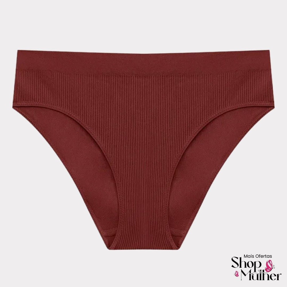 [LANÇAMENTO! PROMOÇÃO COMPRE 3 E LEVE 6] Calcinhas FlexiFit Tanga® Cós Médio - FRETE GRÁTIS